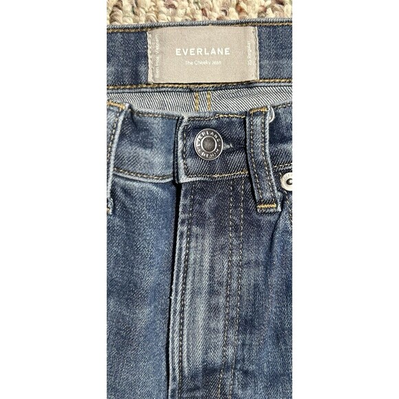 Everlane Women's Blue Denim The Cheeky Jean Size 25R - Picture 7 of 7